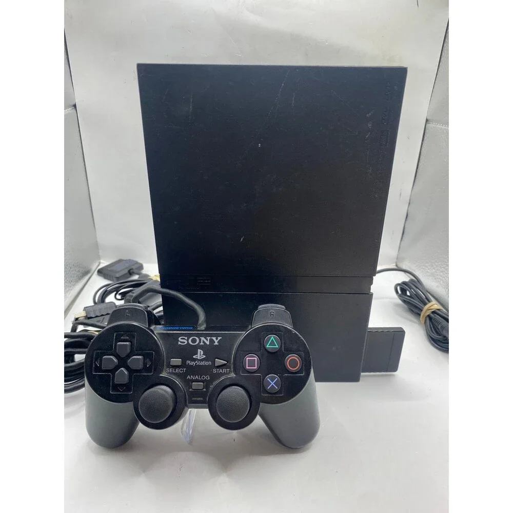 Playstation 2 PS2 Slim Console With Sony Memory Card & Sony Controller complete